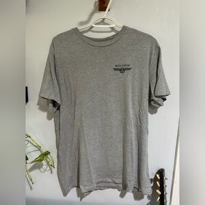 Iron and Resin Gray T-Shirt - Medium